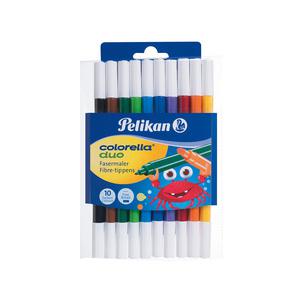 Fasermaler Colorella Duo, 10er Etui 100401712