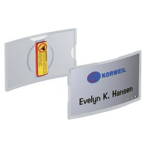 Namensschilder KONVEX mit Magnet 8123-19