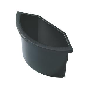Abfall-Einsatz für Papierkörbe, schwarz H6107295