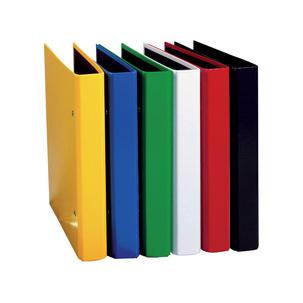 Ringbuch "Basic Colours", DIN A5, Ring-Mechanik, farbig sortiert 20406-00