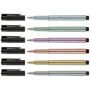 PITT artist pen, Metallic-Farben 167350