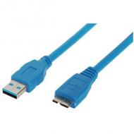 USB 3.0 Micro Anschlusskabel, USB-A - Micro USB-B