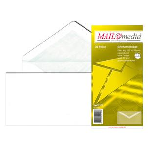 Briefumschläge DIN lang Seidenfutter, ohne Fenster, Kleinpackung 30123546