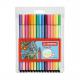 Fasermaler Pen 68, 15er Kunstoff-Etui EO6806-1