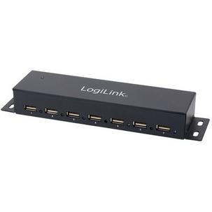 USB 2.0 Hub, 7 Port - Metallgehäuse UA0148