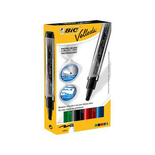 Whiteboard-Marker Velleda Liquid Ink Pocket, 4er Etui 902099