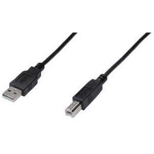 USB 2.0 Anschlusskabel, USB-A Stecker - USB-B Stecker AK-300105-030-S