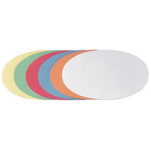 Symbolbild: Moderationskarte Oval - 190 x 110 mm UMZ 1119 04