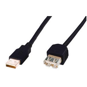 USB 2.0 Verlängerungskabel  AK-300202-030-S