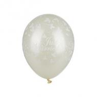 Luftballons "Just Married", elfenbein metallic