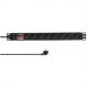 19" Steckdosenleiste, 1 HE, 8-fach PDU8C01