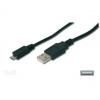 USB 2.0 Anschlusskabel, USB-A Stecker - Micro USB-B Stecker