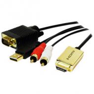 HDMI auf VGA / Audio Konverter