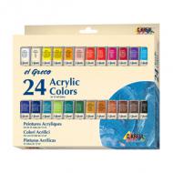 Acrylfarbe el Greco, 24er-Set