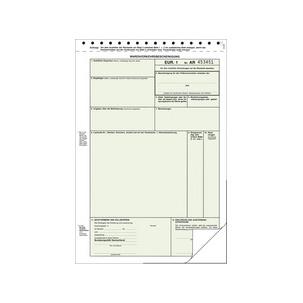 Vordruck "Warenverkehrsbescheinigung EUR.1" 2271L