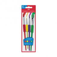 Synthetikhaarpinsel-Set