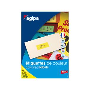 Adress-Etiketten, farbig 100754