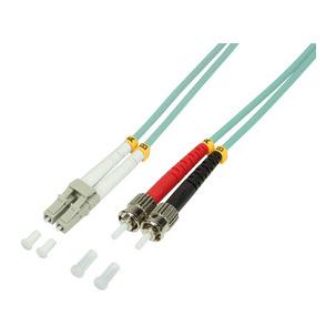 LWL Patchkabel, LC-Duplex Stecker - 2 x ST Stecker, OM3 FP3LT02