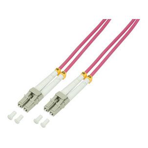 LWL Patchkabel, LC-Duplex Stecker - LC-Duplex Stecker, OM4 FP4LC40