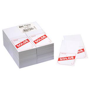 Etiketten "Soldé" 064010