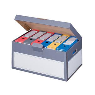 Symbolbild: Archiv-Klappdeckelbox, in Anwendung 227160805