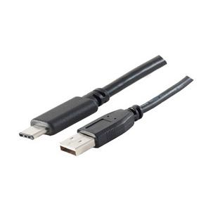 USB 2.0 Anschlusskabel, USB 3.1 C-Stecker - USB 2.0 A-Stecker BS77143-1.0