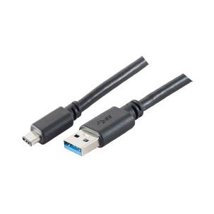 USB 3.0 Anschlusskabel, USB 3.1 C-Stecker - USB 3.0 A-Stecker BS77141-1.8