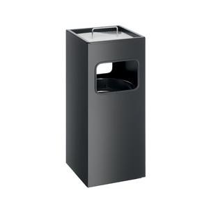 Papierkorb METALL, schwarz 3331-01