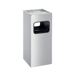 Papierkorb METALL, metallic silber 3331-23