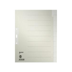 Symbolbild: Blanko Tauenpapier-Register, 10-teilig überbreit 1221-00-85