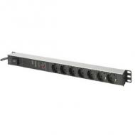 19" Steckdosenleiste, 7-fach
