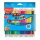 Dreikant-Buntstift COLORPEPS DUO, 12er Kartonetui 829601FC