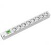 19" Steckdosenleiste, silber