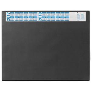 Schreibunterlage mit Jahreskalender, schwarz 7204-01