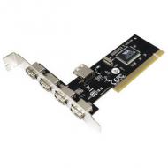 USB 2.0 PCI Karte, 4 + 1 Port - VIA Chipsatz