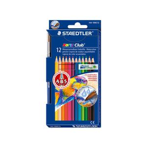 Aquarellstift Noris Club aquarell, 12er Kartonetui 144 10NC12