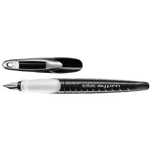 Füllhalter my.pen, schwarz / weiß 10999746