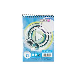 Spiralnotizblock "WORK", kariert 100050193