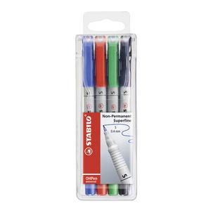 Symbolbild: Folienschreiber OHPen universal, 4er Etui 853/4