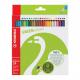 Buntstifte GREENcolors, 12er Etui 6019/2-24