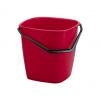 Putzeimer BUCKET, 9,5 Liter, rot