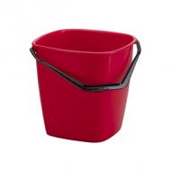 Putzeimer BUCKET, 9,5 Liter, rot