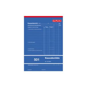 Formularbuch 501 - Kassenbericht 300010475