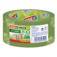 tesapack® Verpackungsklebeband Eco & Strong, bedruckt, grün