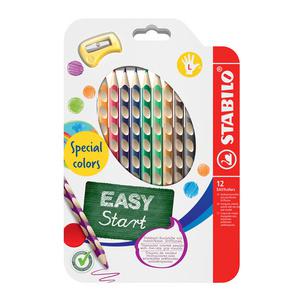 Dreikant-Buntstifte EASYcolors, für Rechtshänder - 12er Etui 332/12