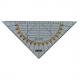 Geodreieck ohne Griff, Hypotenuse: 160 mm 300002411