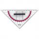 Geodreieck ohne Griff, Hypotenuse: 160 mm 300002411