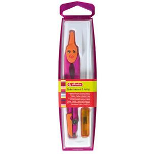 Symbolbild: Zirkelkasten, pink/orange 300001322
