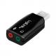 USB 2.0 Audioadapter, 5.1 Soundeffekt - in Verpackung UA0053