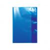 Heftschoner DIN A4, blau-transparent